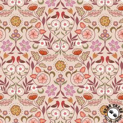 Lewis and Irene Fabrics Isabella Spiced Plum Lewis and Irene Fabrics Isabella Spiced Plum