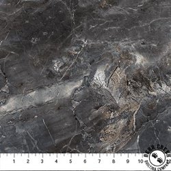 Northcott Stonehenge Surfaces 108 Inch Wide Backing Fabric Marble Dark Gray