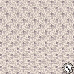 Marcus Fabrics Flower Garden Berry Vine Lilac Marcus Fabrics Flower Garden Berry Vine Lilac