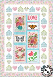 Love Letters Stamp Collection Free Quilt Pattern