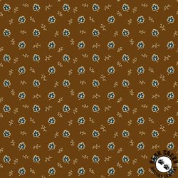 Andover Fabrics Carolina Acorn Leaf Brown Andover Fabrics Carolina Acorn Leaf Brown