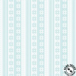 Riley Blake Designs Winter Magic Sweater Stripe White Riley Blake Designs Winter Magic Sweater Stripe White
