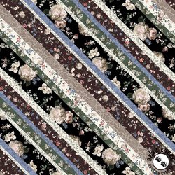 Studio E Fabrics Art of Midnight Diagonal Stripe Midnight/Taupe Studio E Fabrics Art of Midnight Diagonal Stripe Midnight/Taupe