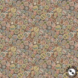 Andover Fabrics Atelier Spool Grey Andover Fabrics Atelier Spool Grey