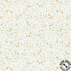 Clothworks Hummingbird Days Splatter Multi Color