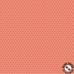 Windham Fabrics Afternoon in the Garden Honeycomb Coral Windham Fabrics Afternoon in the Garden Honeycomb Coral