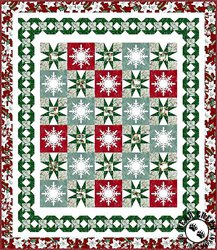 Winter Blooms - Joyous Free Quilt Pattern