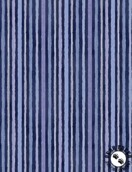 Wilmington Prints Morning Blooms Stripes Navy Wilmington Prints Morning Blooms Stripes Navy