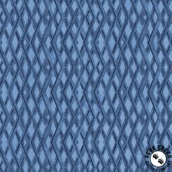 P&B Textiles Barnyard Babies Diamond Geo Blue