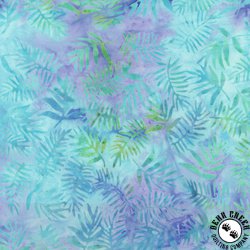 Anthology Fabrics Breeze Batik Ferns Breeze