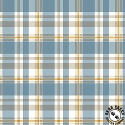 Blank Quilting Autumn Vibes Plaid Blue Blank Quilting Autumn Vibes Plaid Blue