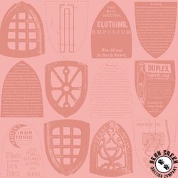 Riley Blake Designs Press On Iron Plates Pink