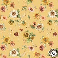 Riley Blake Designs Sunflower Whispers Sunflowers Yellow Riley Blake Designs Sunflower Whispers Sunflowers Yellow