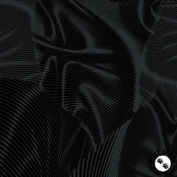 Benartex Into the Wild Echo Black Benartex Into the Wild Echo Black