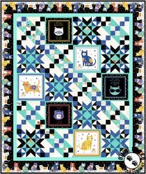 Fe-Line Frisky Free Quilt Pattern