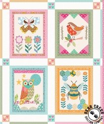 P&B Textiles Things With Wings Panel
