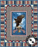 Stonehenge Old Glory Stars and Stripes  - One Stamp Free Quilt Pattern by Northcott