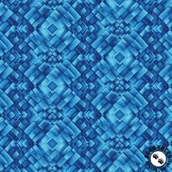 Studio E Fabrics Flower Fusion Mosaic Blue Studio E Fabrics Flower Fusion Mosaic Blue