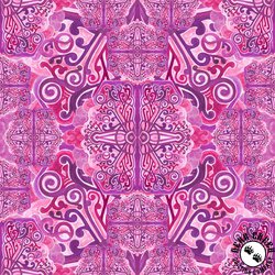 P&B Textiles Kaleidoscope 108 Inch Wide Backing Fabric Purple P&B Textiles Kaleidoscope 108 Inch Wide Backing Fabric Purple