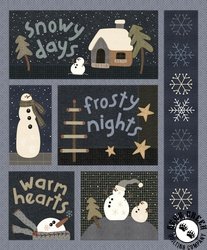 Studio E Fabric Snowy Days and Frosty Nights Panel Studio E Fabric Snowy Days and Frosty Nights Panel