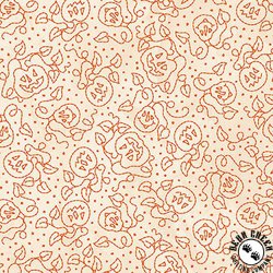Maywood Studio Spooky Stitches Pumpkins Cream Maywood Studio Spooky Stitches Pumpkins Cream