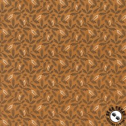 Moda Pumpkin Spice Gatherings Leaf Toss Pumpkin