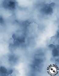 Wilmington Prints Blue Harmony Watercolor Texture Blue Wilmington Prints Blue Harmony Watercolor Texture Blue