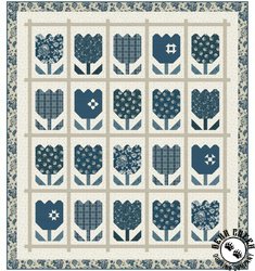 Fairfield Field of Tulips Free Quilt Pattern