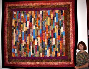 Custom quilt by Bear Creek Quilting Company