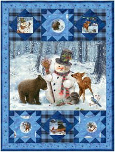 Frosty Friends Quilt Pattern by SPX Fabrics at Bear Creek Quilting Company