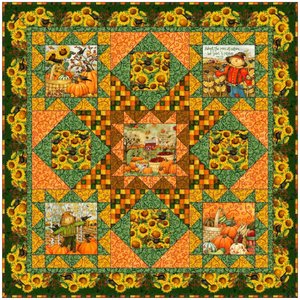 A Time to Harvest Quilt Pattern by SPX Fabrics at Bear Creek Quilting Company