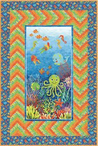 Undersea Adventure Free Quilt Pattern by Northcott at Bear Creek Quilting Company