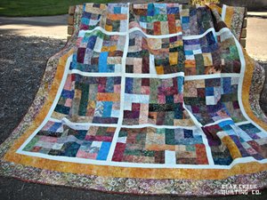 Nature's Colors Quilt by Bear Creek Quilting Company
