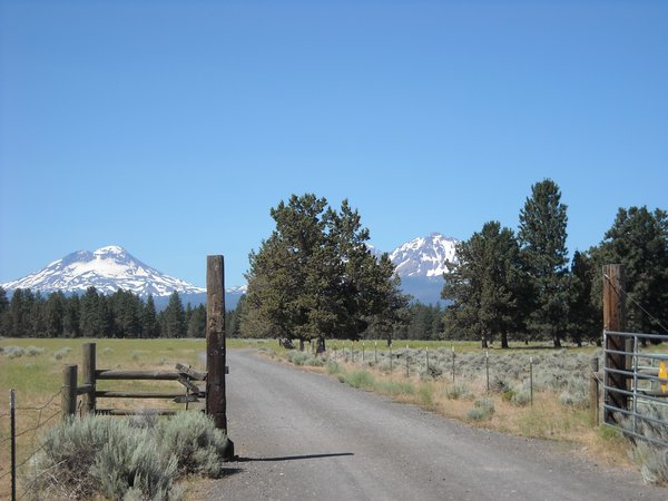 The Three Sisters Mountains Oregon