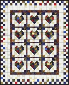 Scrappy Heart Quilt Pattern Scrappy Heart Quilt Pattern