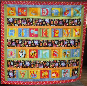 Alphabet Soup Quilt by Bear Creek Quilting Company for Henry Glass