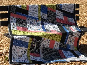 Calendar Quilt by Bear Creek Quilting Company for Ampersand Design Studio