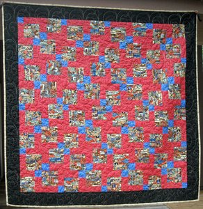 Comfort quilt by Bear Creek Quilting Company for MVQG