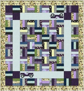 Road Trip Quilt Pattern by RJR Fabrics