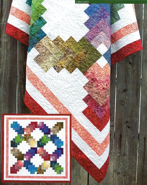 Cotton Rainbow Quilt Kit