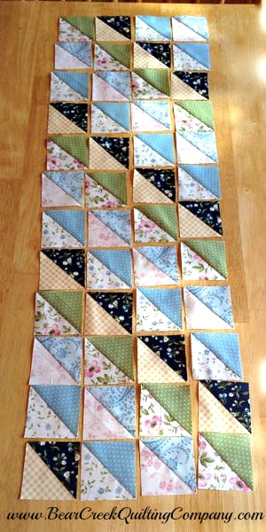 Spring Garden Table Runner Tutorial