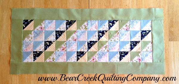 Spring Garden Table Runner Tutorial