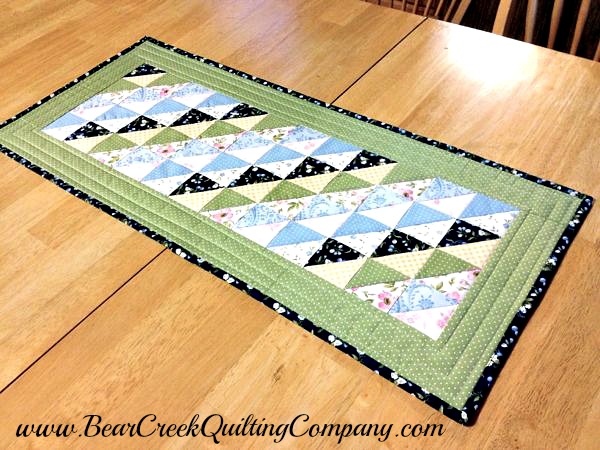 Spring Garden Table Runner Tutorial