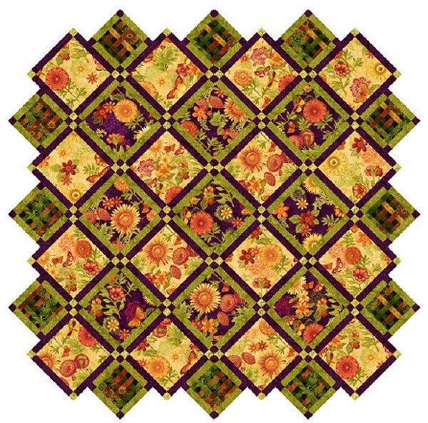 Joyful Blooms Pattern by Studio E Fabrics