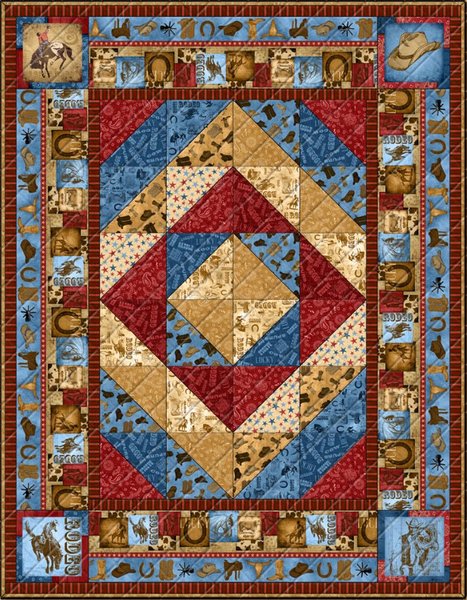 Ironwood Ranch Free Quilt Pattern by Wilmington Prints