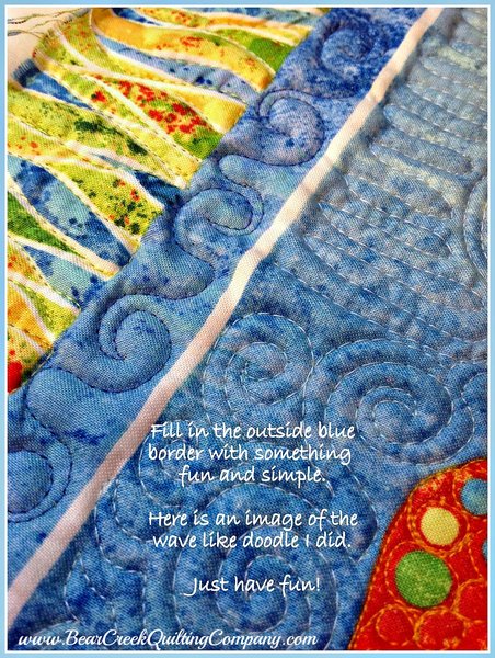 Amy's Free Motion Quilting Adventures: Janome Blue Dot Bobbin Case