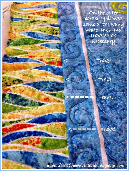 The 2 Minimizer LIVE QUILTING - Managing Bubbly, Wavy, Wonky Borders with  Freehand Quilting 