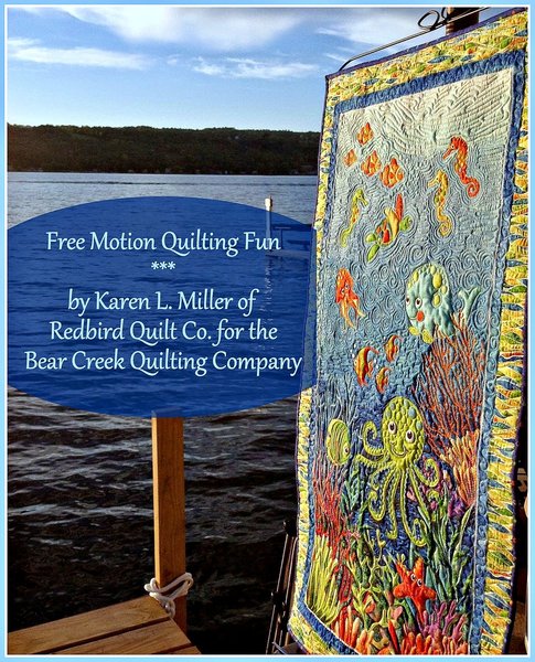 Free Motion Quilting Fun Tutorial