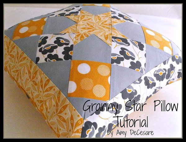 Granny Star Pillow Tutorial