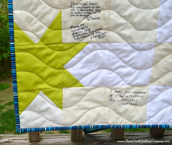 Wonky Star Retirement Quilt Tutorial